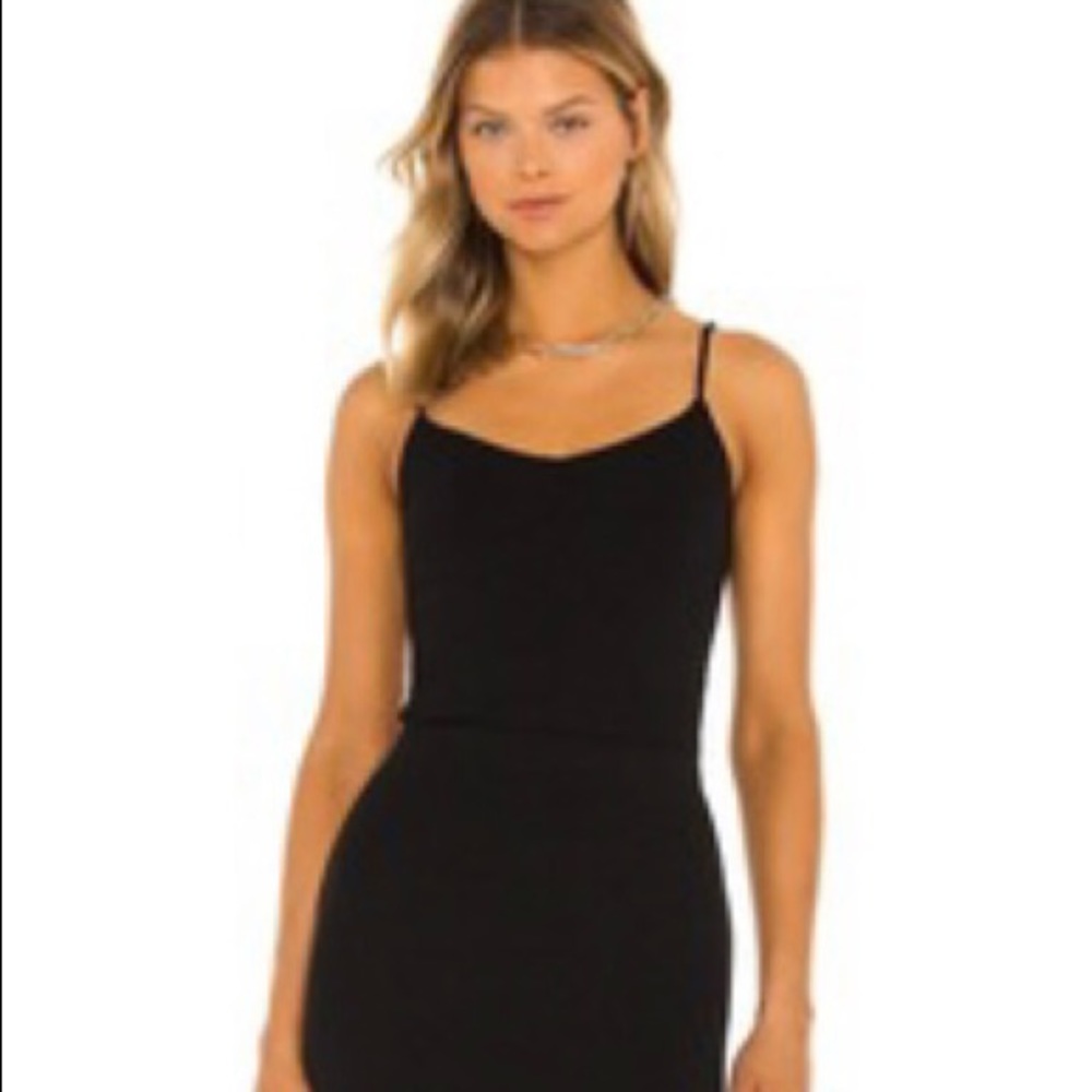 NWT generation love. Everett rib cami in black